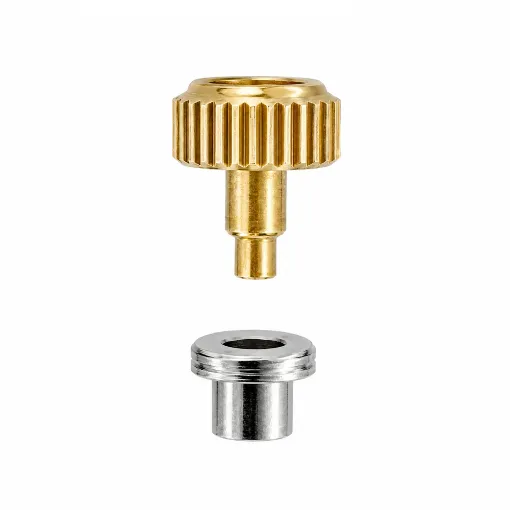 Imagen de Corona con tubo chapada R90 Ø5,00 T155