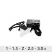 Imagen de Binocular en montura con luz giratoria de 1, 1.5, 2, 2.5 y 3.5x