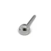 Pendiente de bola plateada 3 mm Studex System 75