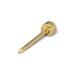 Pendiente de botón abril dorado 2 mm Studex System 75