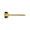 Pendiente de estrella dorado 4 mm Studex System 75
