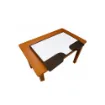 Imagen de Tapa para mesa de relojero con posabrazos