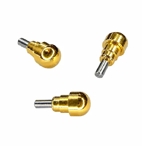 Imagen de Pulsador dorado Ø2,50 T400 L7,30