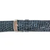 Correa de piel legítima Coímbra azul 18 mm