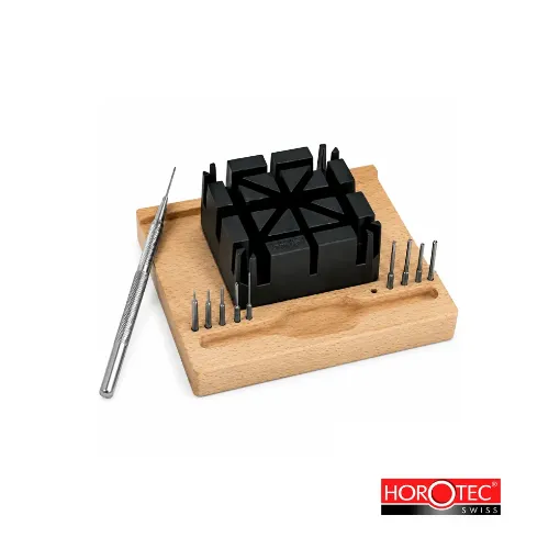 Juego Horotec para sacar y colocar pasadores de armis