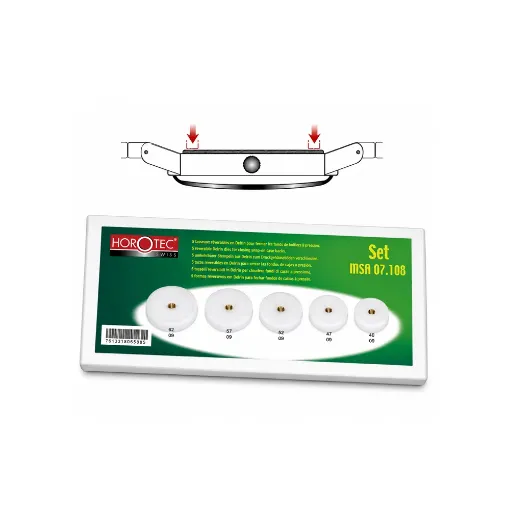 Surtido de 5 tases Horotec de gran tamaño - MSA 07.108