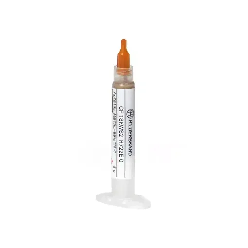Soldadura de oro blanco 18KWS2 H722E-0 en pasta 5 g