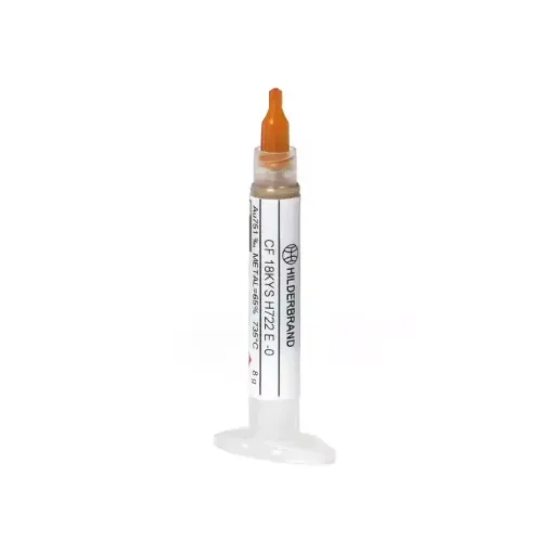 Soldadura de oro amarillo 18KYS H722 en pasta 5 G