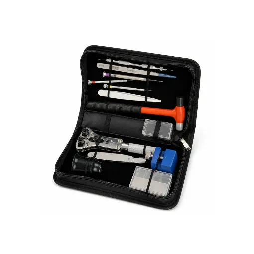 Maletin de relojero estuche de piel