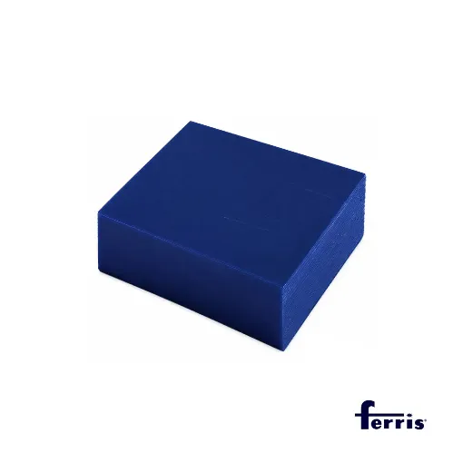 Bloque de cera azul Ferris de 1/2 Lb