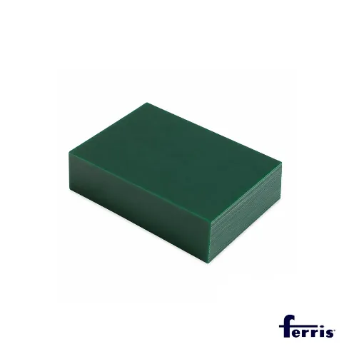 Bloque de cera verde Ferris de 1 Lb