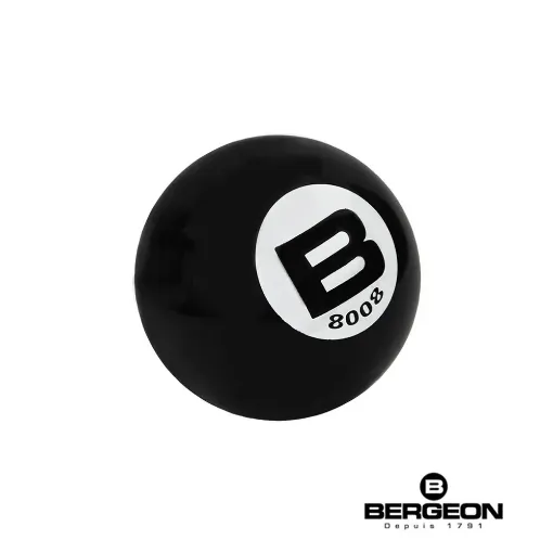 Bola de goma Bergeon 8008 original de fricción para abrir fondos de reloj sin marcar