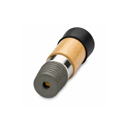 Llave con ventosa de caucho y mango de madera para abrir fondos de reloj sin marcar