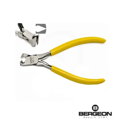 Alicate Bergeon de acero de corte frontal - 2627-13