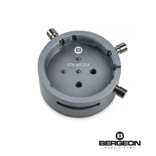 Portamáquina Bergeon colocar agujas ETA A07.211