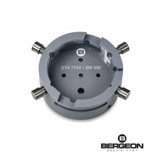 Portamáquina Bergeon para colocar agujas ETA 775X - 7100-ETA-775X