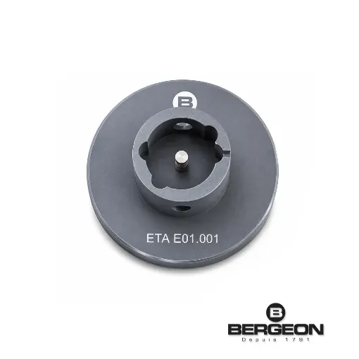 Portamáquina Bergeon para colocar agujas ETA E01.001