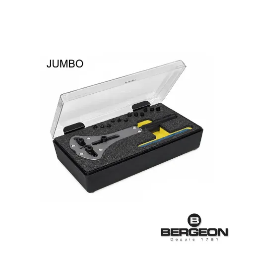 Llave Jaxa Jumbo Bergeon para abrir y cerrar fondos roscados de relojes sumergibles - 2819-08