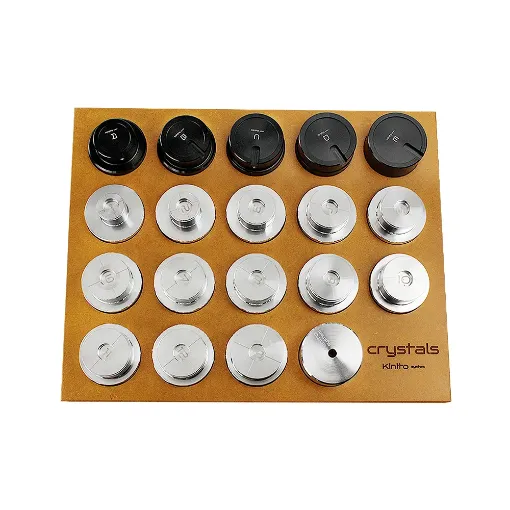 Set de 22 tases RX Kinito System "Crystals" con anillo de titanio