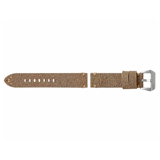 Correa de piel kaki modelo Albacete 24 mm