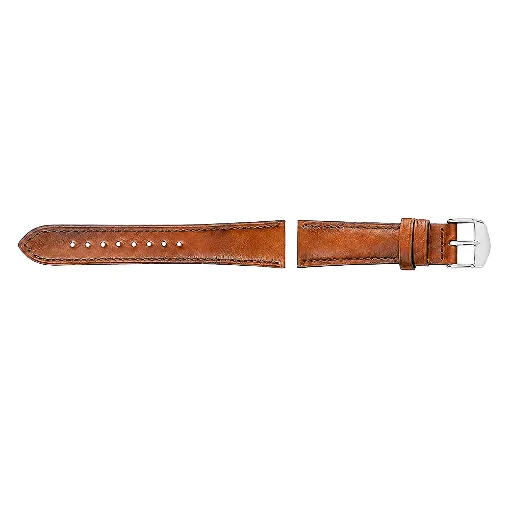 Correa de piel marrón claro modelo Cuenca 20 mm