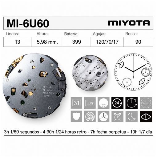 Miyota 6U60