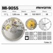 Imagen de Movimiento de pulsera mecánico automático Miyota 90S5