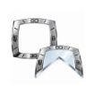 Imagen de Cristal zafiro rectangular bombé Rad 1.10 mm grosor. 34.0 x 32.0 mm