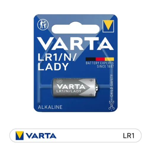 Batería alcalina Varta LR1